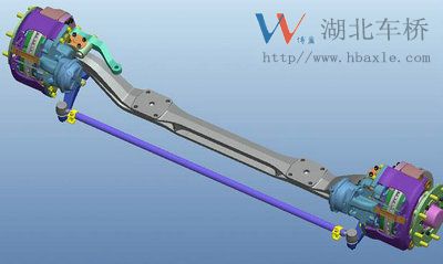 7.5-8.9米客车专用前桥总成